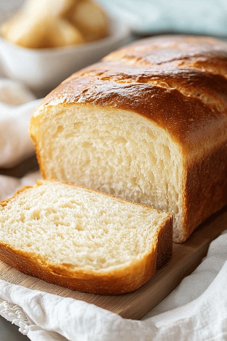 Easy Homemade Bread Recipe Final Dish Presentation
