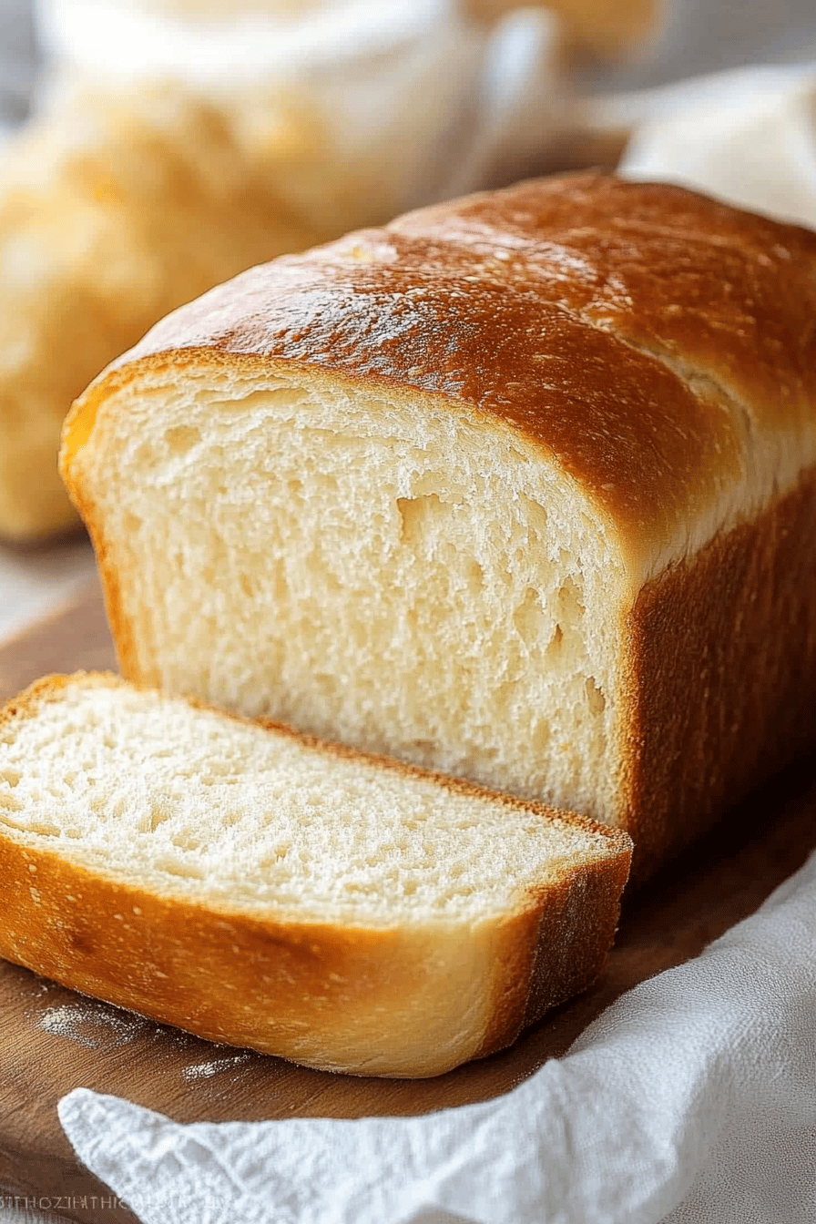 Easy Homemade Bread Recipe ingredients