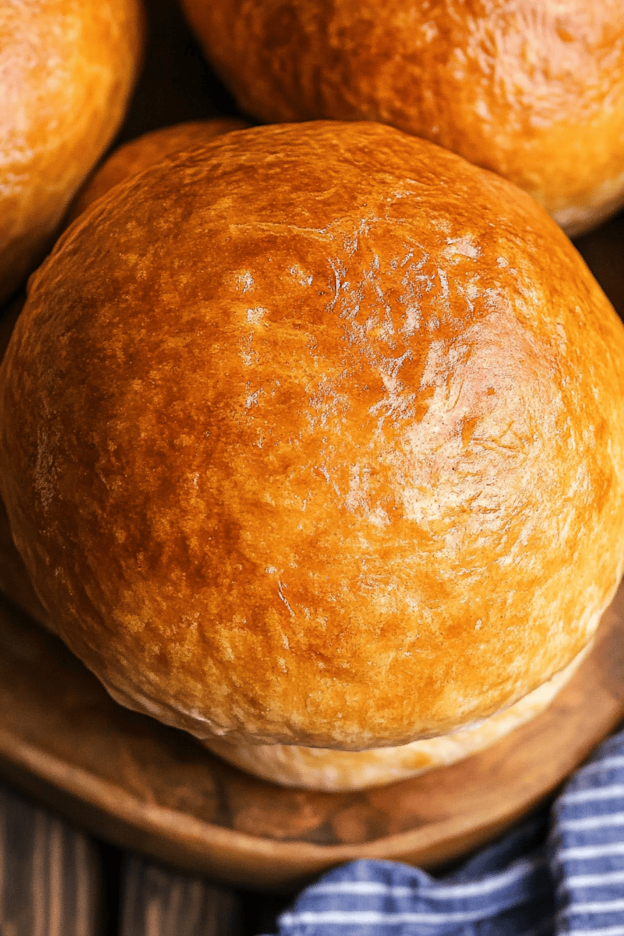 Easy Homemade Brioche Buns Final Dish Presentation