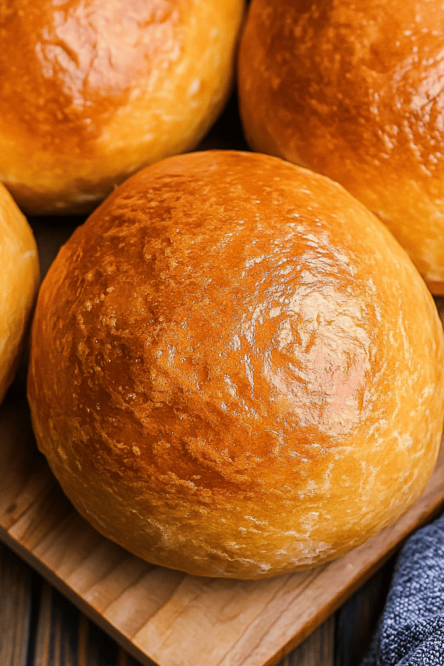 Easy Homemade Brioche Buns Final Dish Presentation