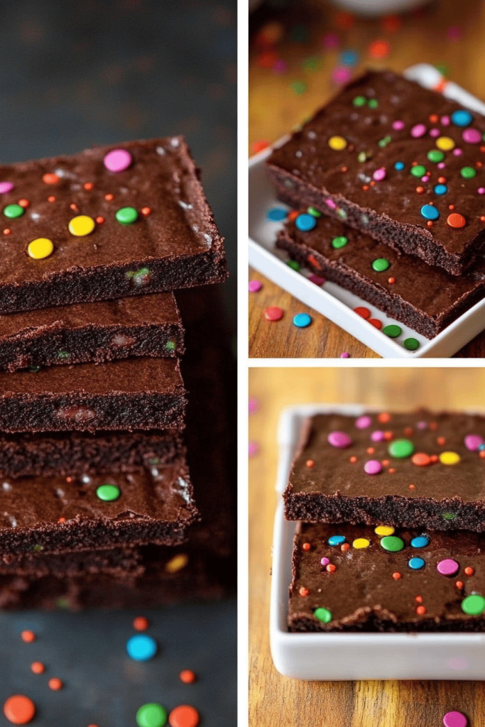 Easy Homemade Cosmic Brownies Recipe