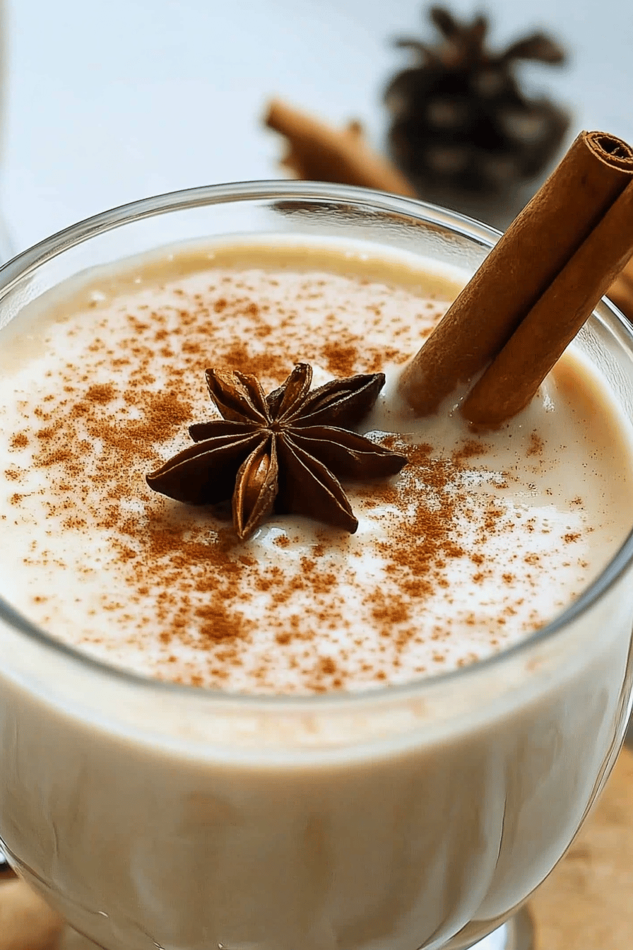Easy Homemade Eggnog Recipe ingredients