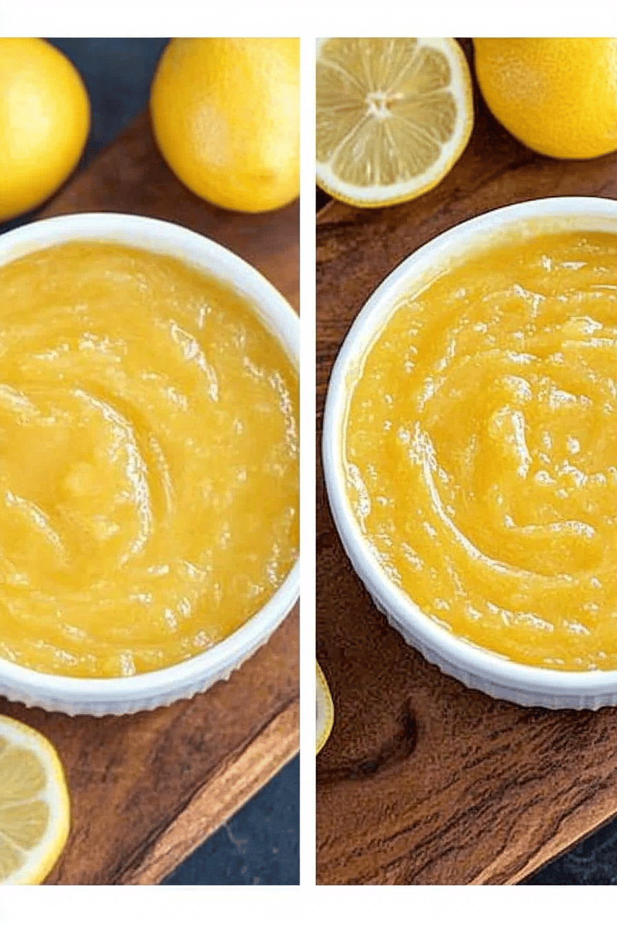 Easy Homemade Lemon Curd Final Dish Presentation