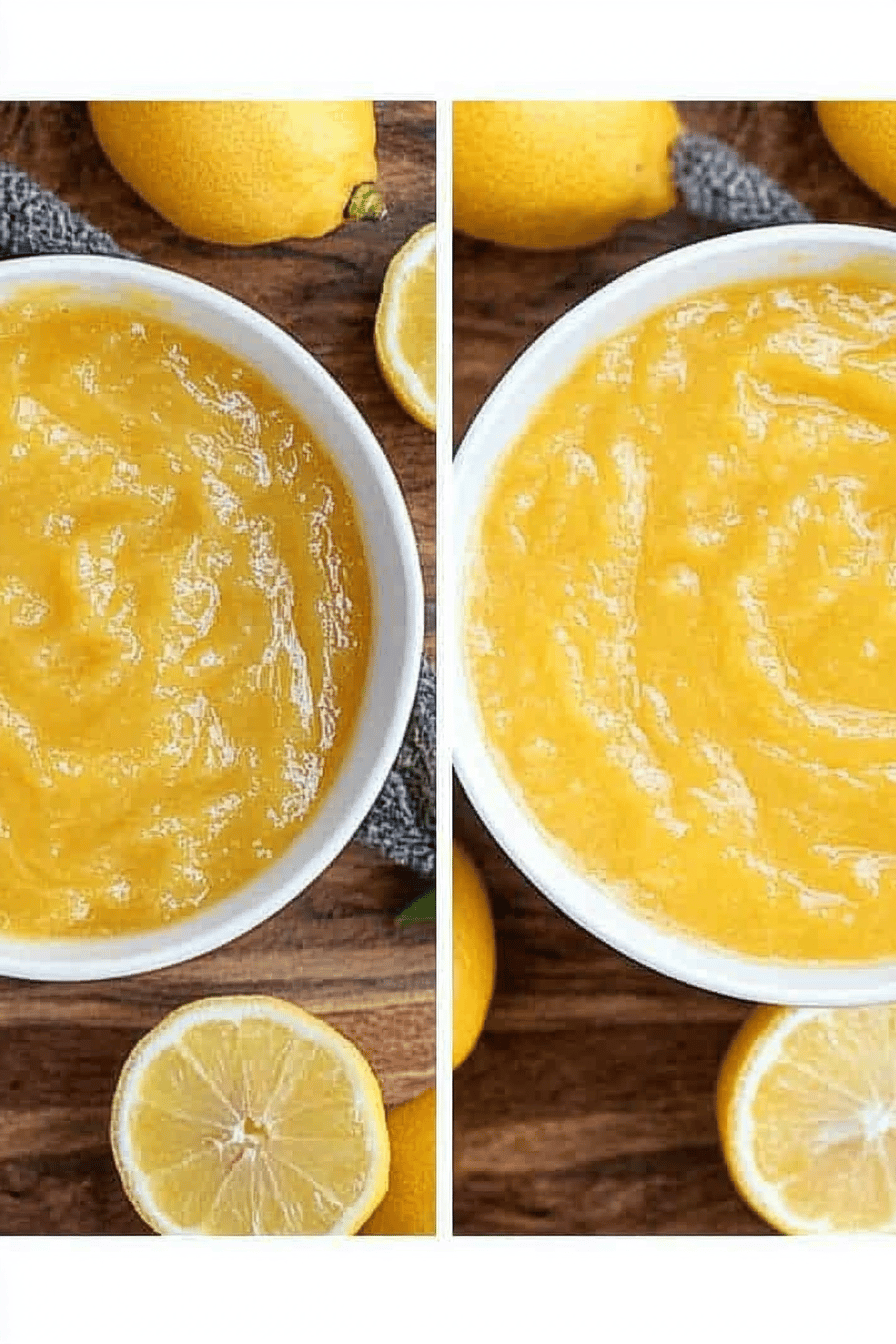 Easy Homemade Lemon Curd Final Dish Presentation