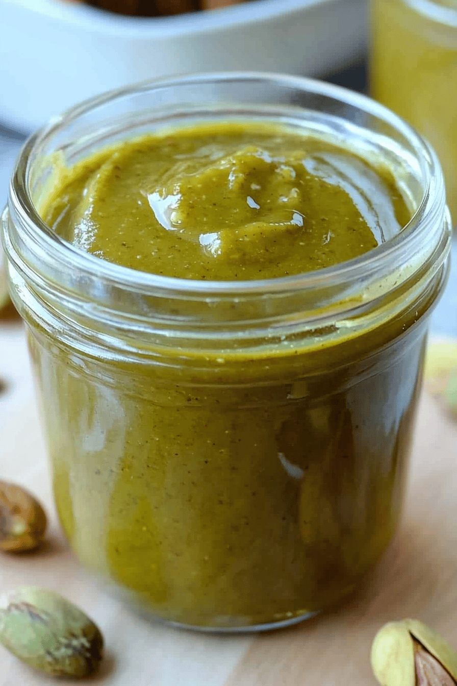 Easy Homemade Pistachio Butter Recipe ingredients