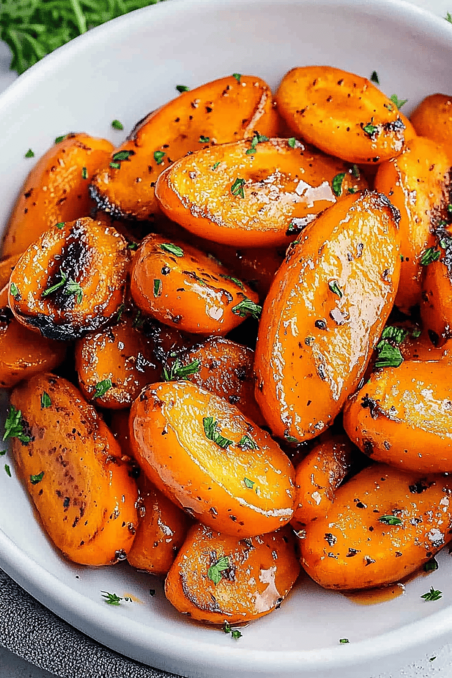 Easy Honey Glazed Carrots Recipe Final Dish Presentation
