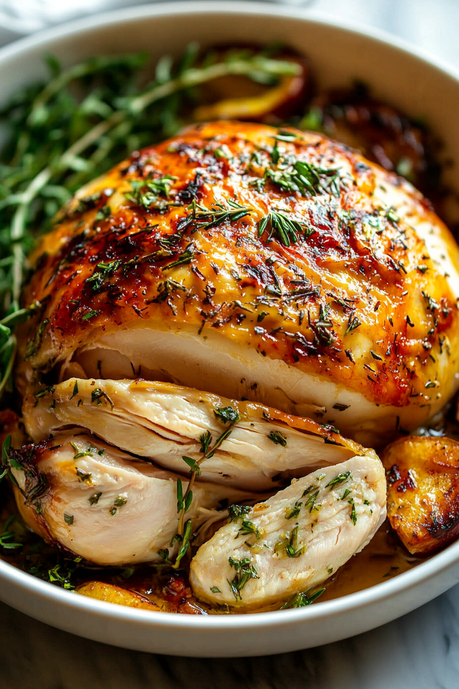 Easy Instant Pot Whole Chicken Recipe Final Dish Presentation