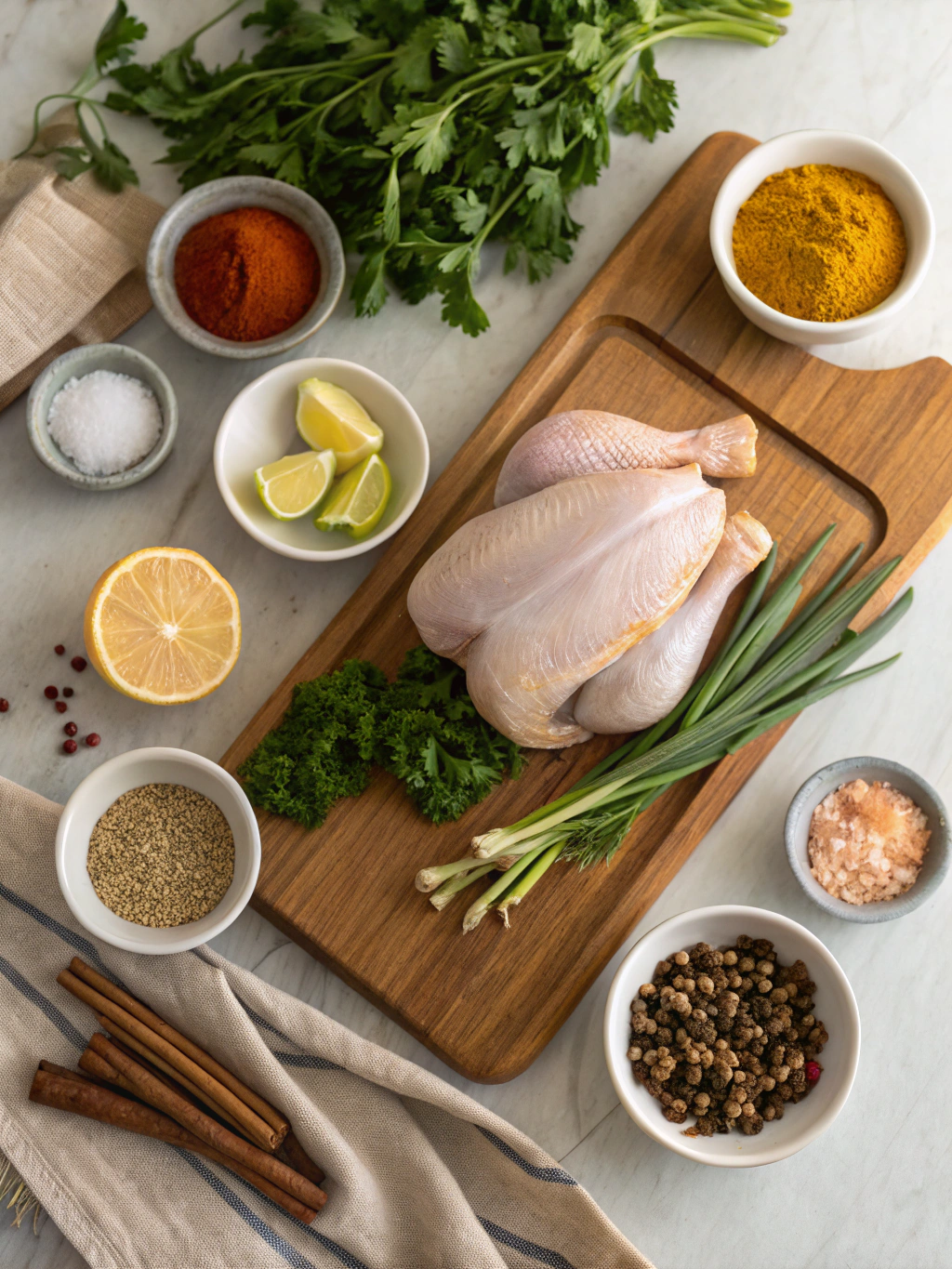 Easy Instant Pot Whole Chicken Recipe ingredients