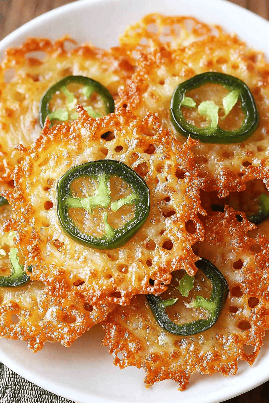 Easy Jalapeno Cheese Crisps Recipe ingredients