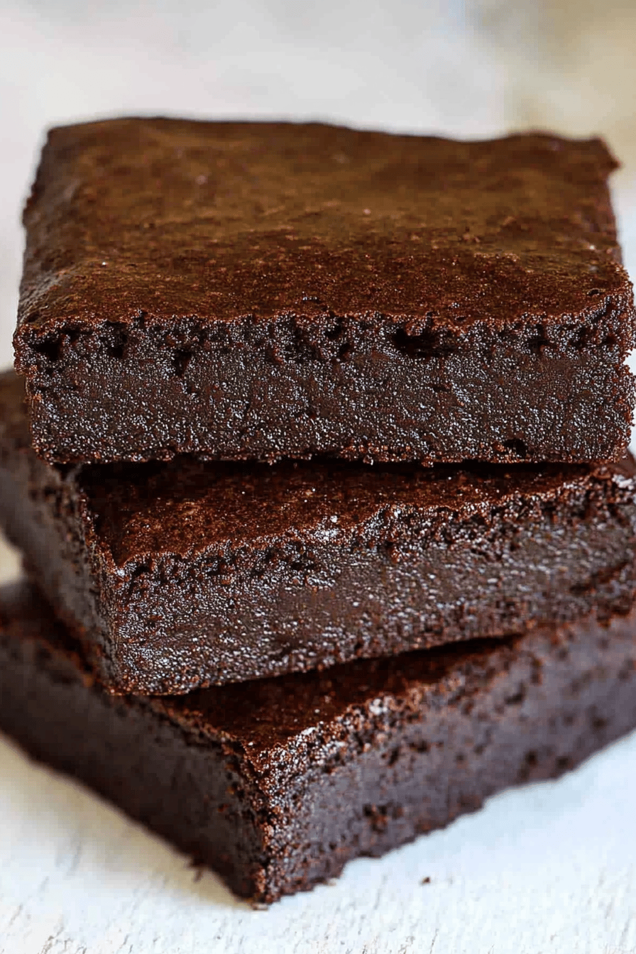 Easy Keto Brownies Recipe Final Dish Presentation