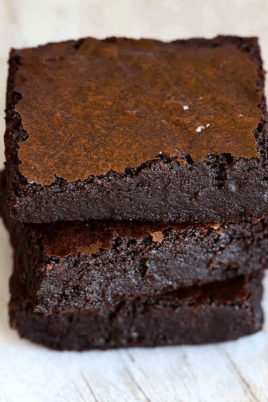 Easy Keto Brownies Recipe Final Dish Presentation