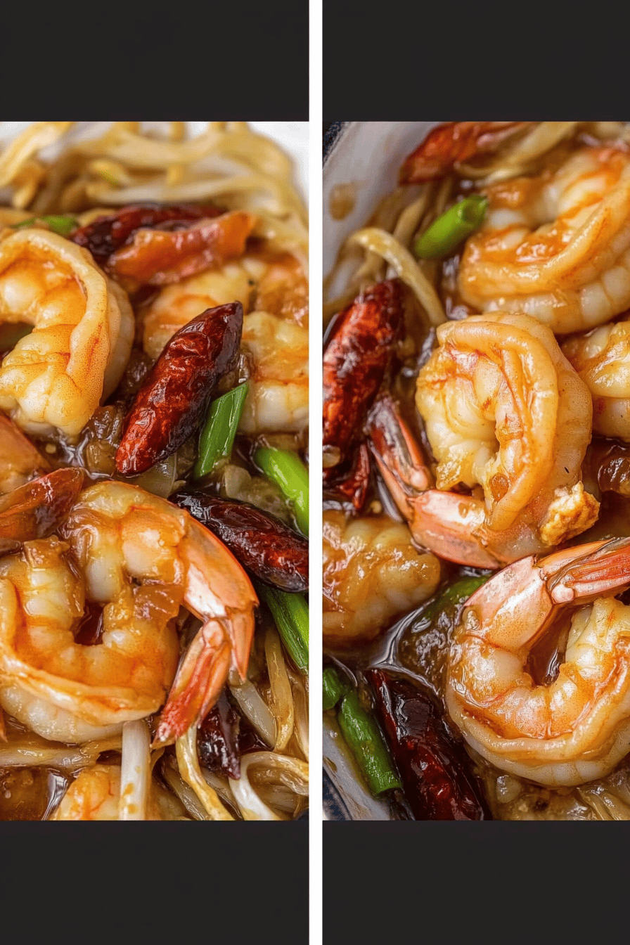 Easy Kung Pao Shrimp Recipe ingredients