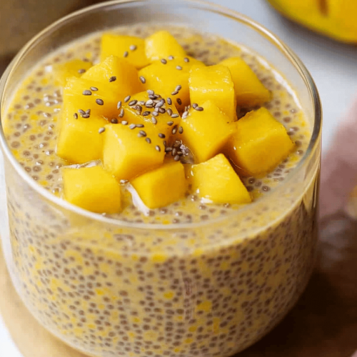 Easy Mango Chia Pudding Recipe