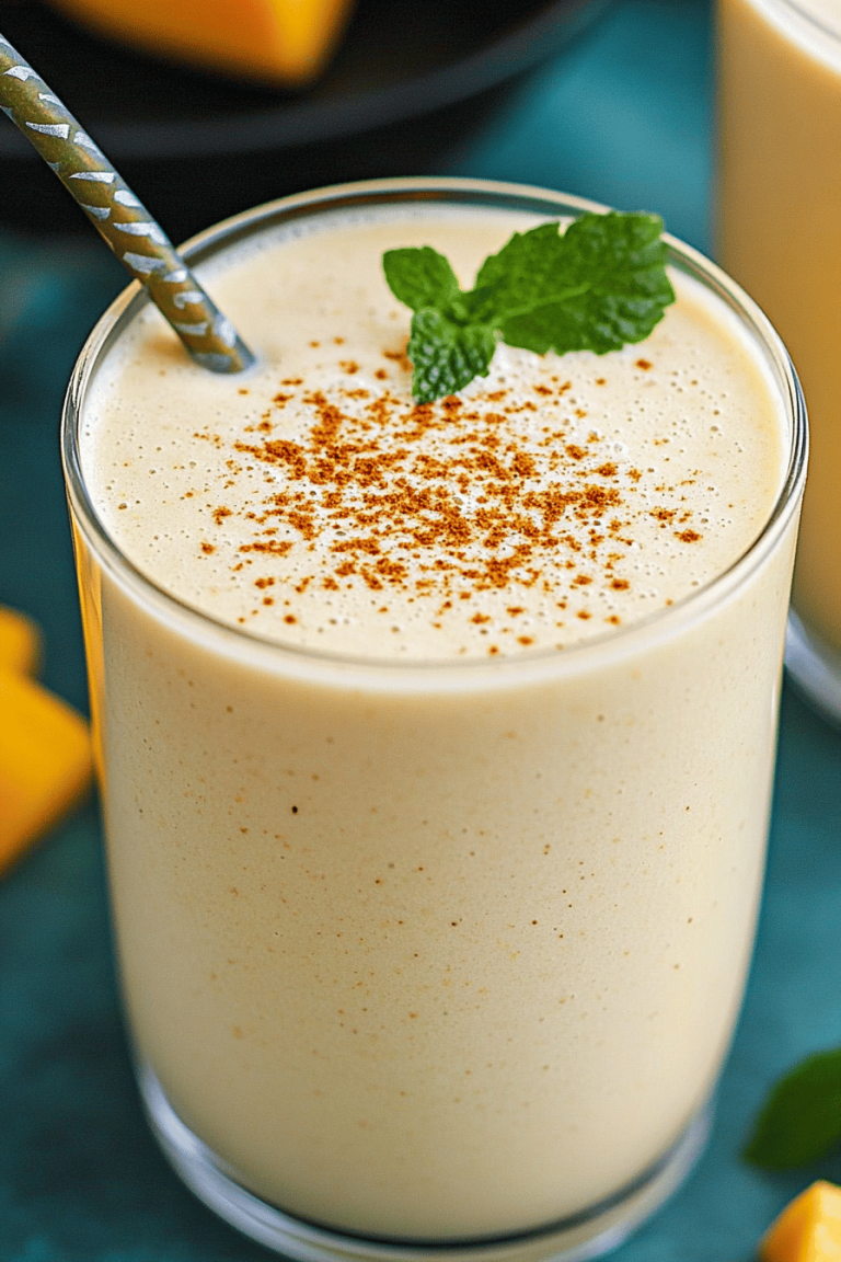 Easy Mango Lassi Recipe