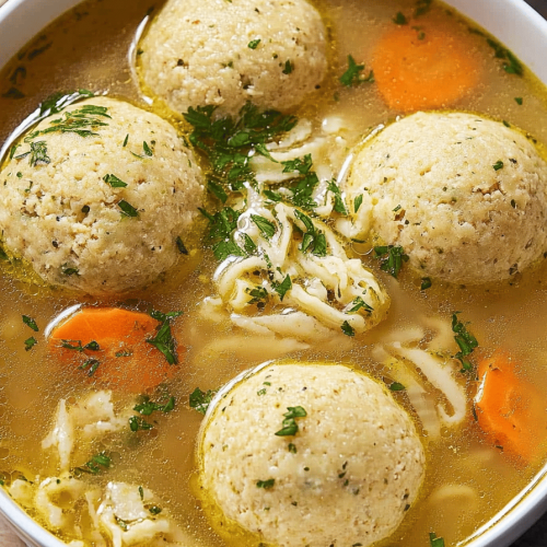 Easy Matzo Ball Soup Recipe
