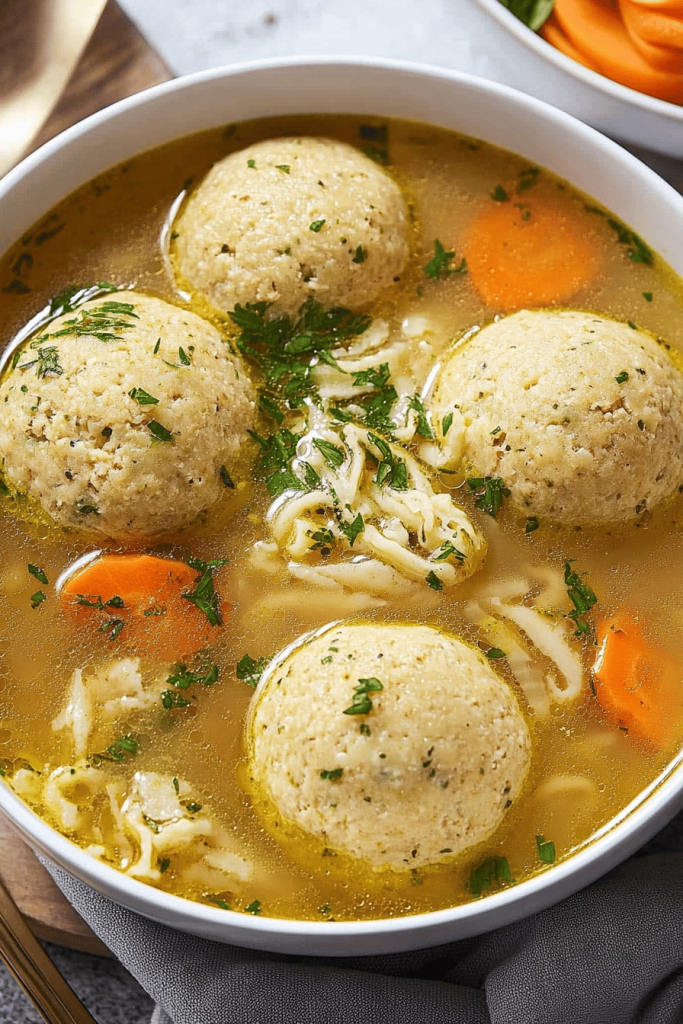 Easy Matzo Ball Soup Recipe