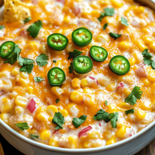 Easy Mexican Corn Dip Recipe