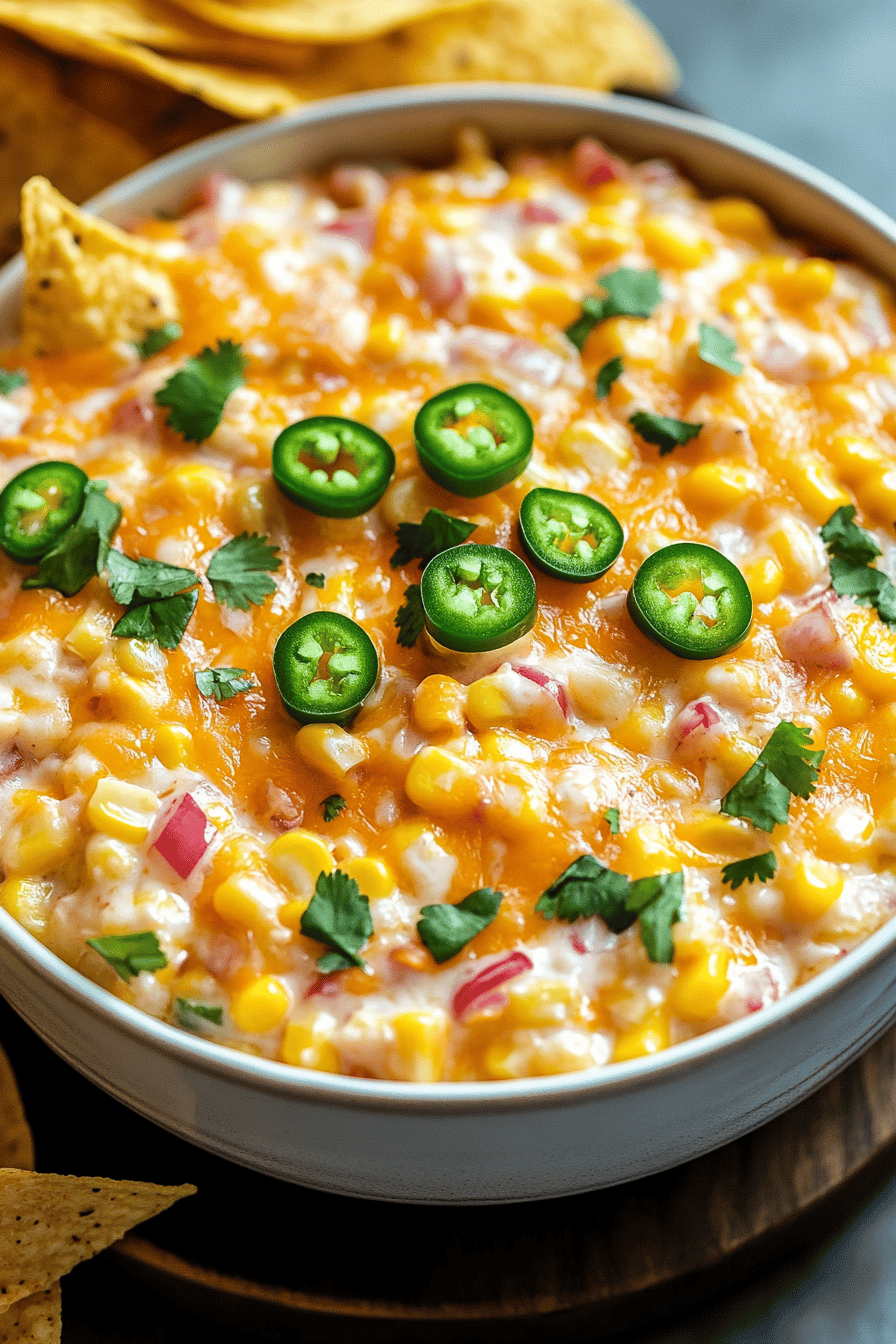 Easy Mexican Corn Dip Recipe