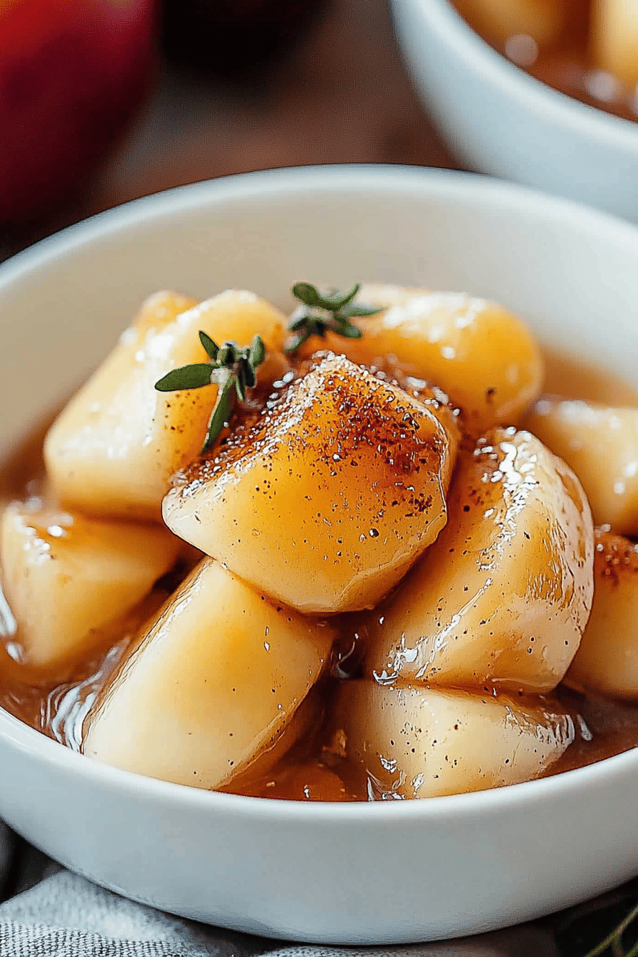 Easy Microwave Baked Apples ingredients