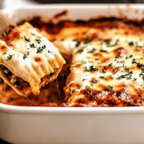 Easy Million Dollar Manicotti Recipe