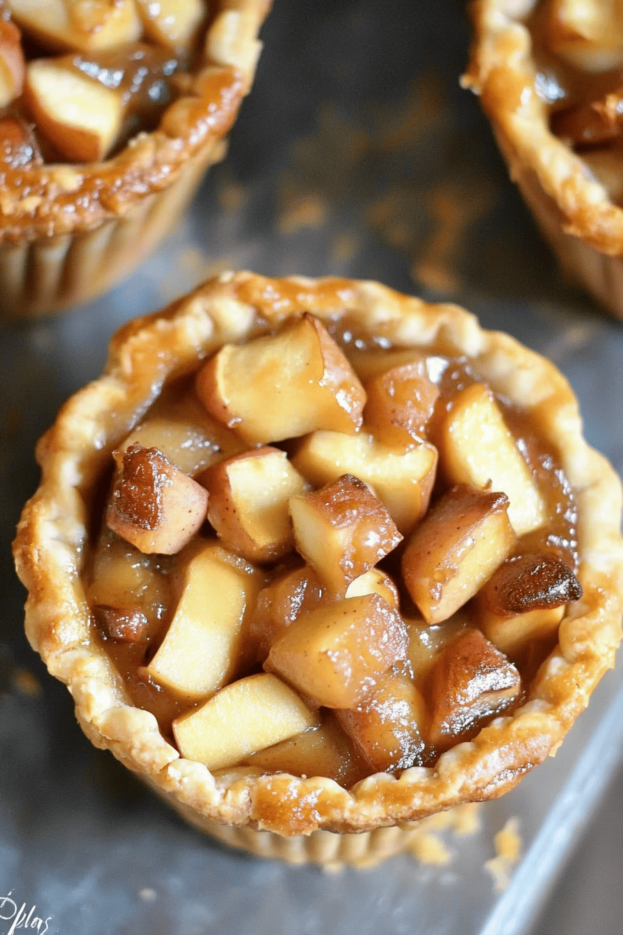 Easy Mini Apple Pies Recipe ingredients