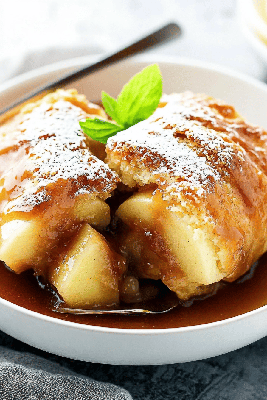 Easy Mountain Dew Apple Cobbler Recipe Final Dish Presentation