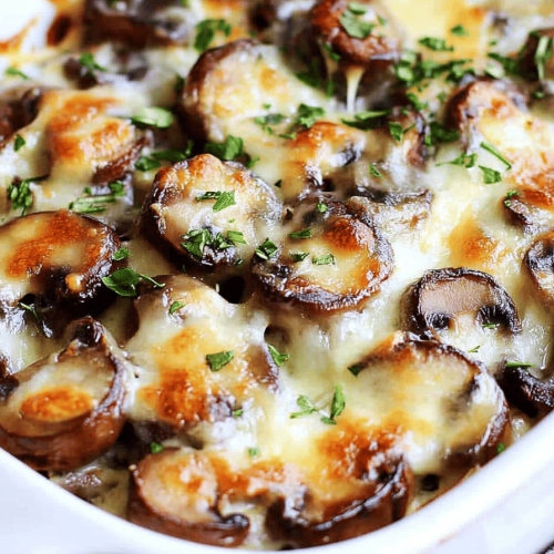 Easy Mushroom Casserole Recipe