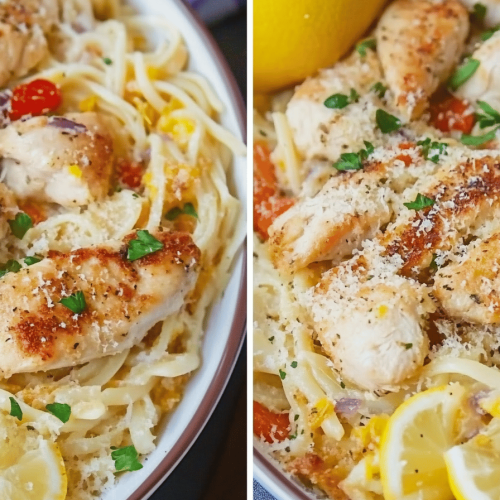 Easy Olive Garden Chicken Scampi Recipe