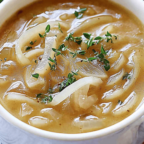 Easy Onion Soup Recipe