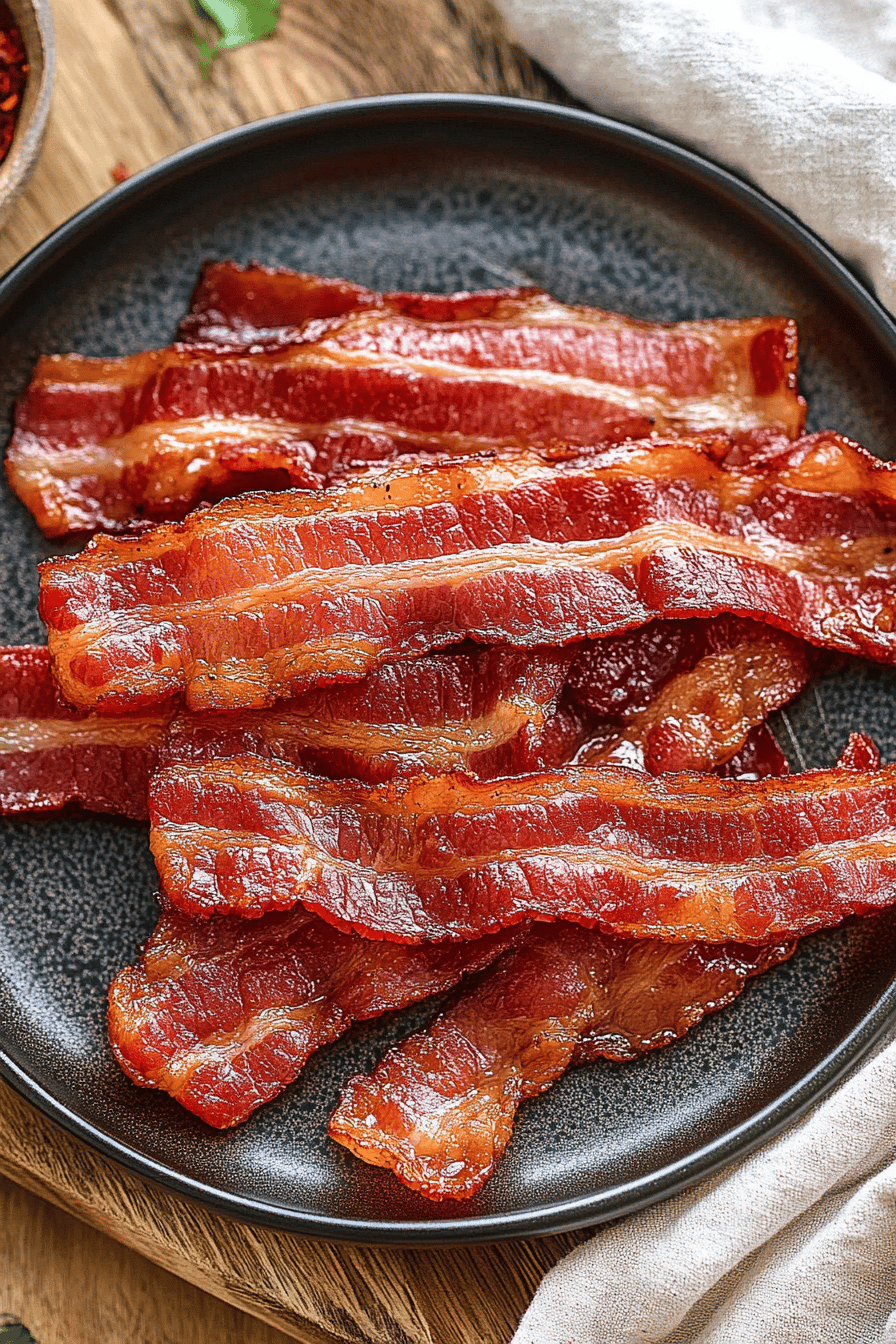Easy Oven-Baked Bacon Recipe ingredients