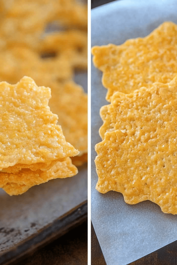 Easy Parmesan Crisps Recipe