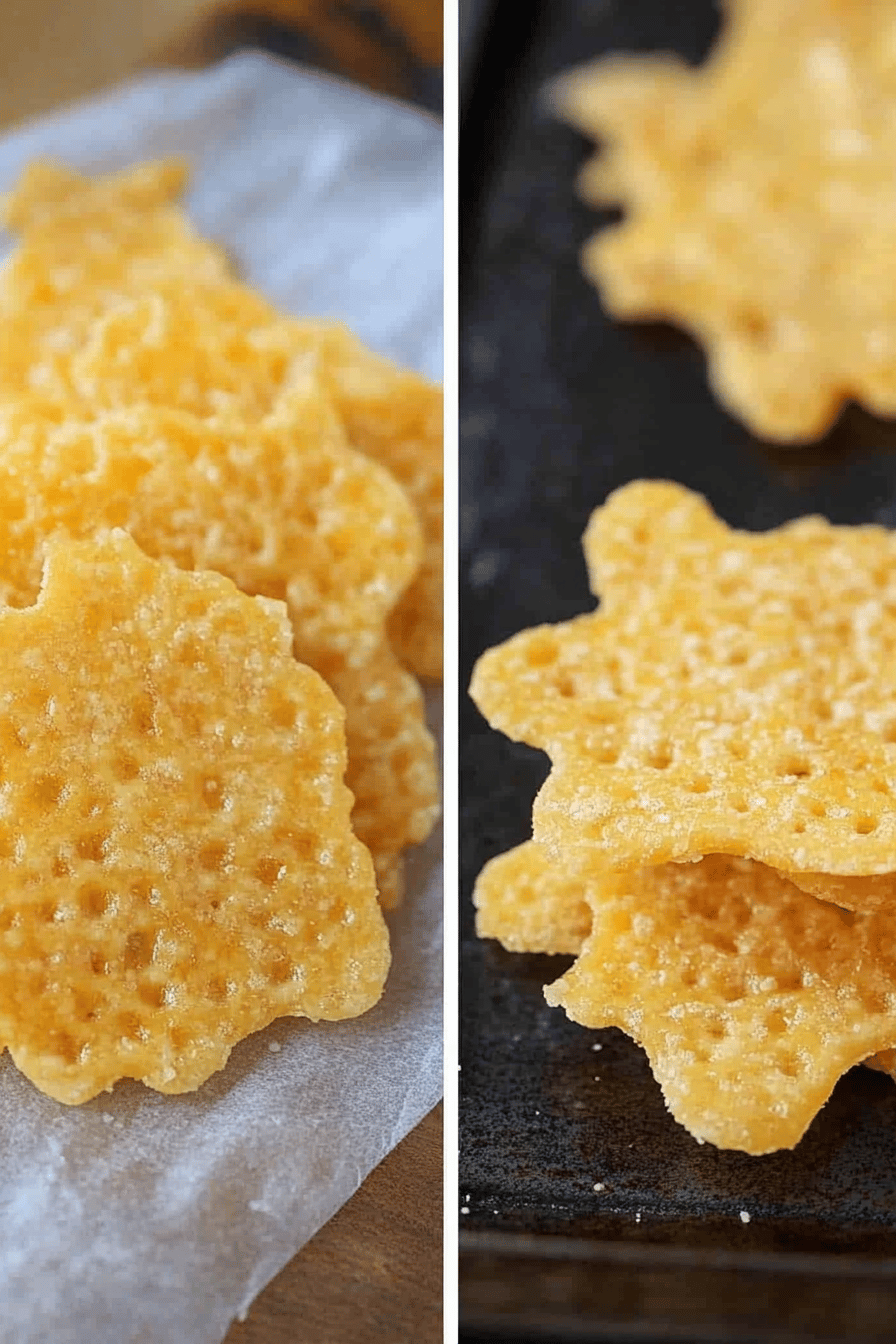 Easy Parmesan Crisps Recipe ingredients