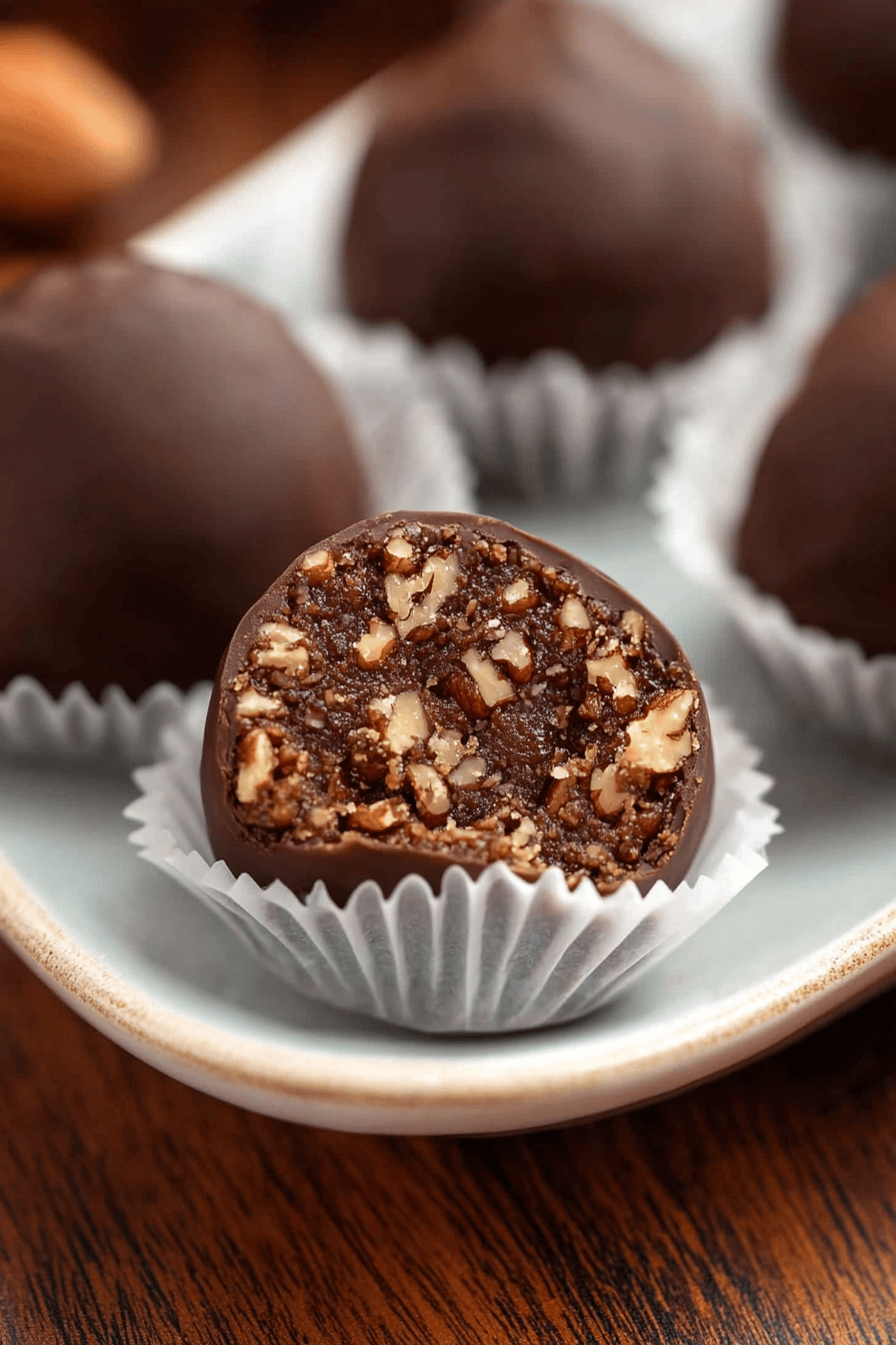 Easy Pecan Pie Truffles Recipe ingredients