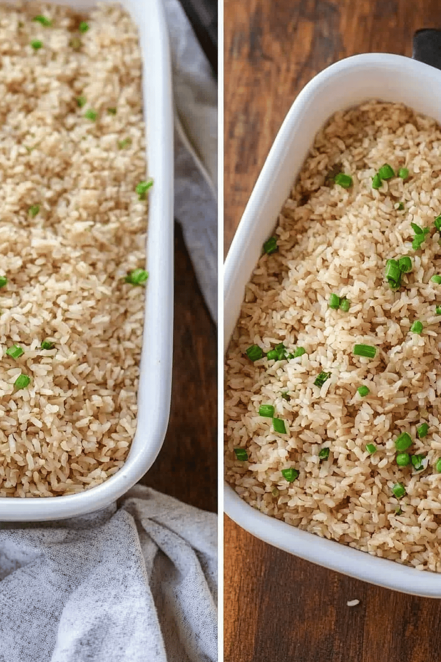Easy Perfect Brown Rice Recipe ingredients