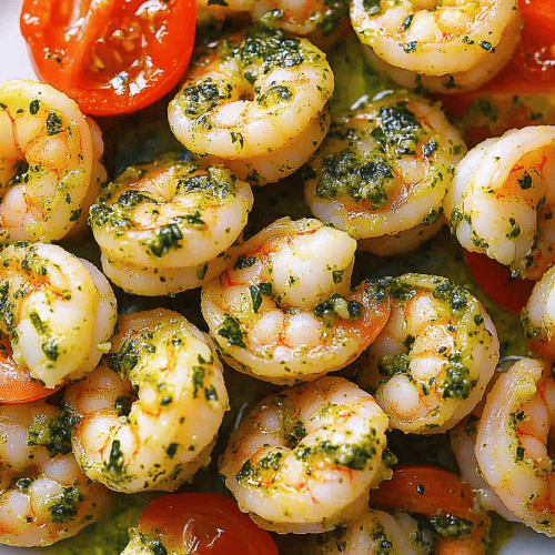 Easy Pesto Shrimp Recipe