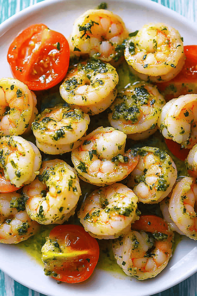 Easy Pesto Shrimp Recipe
