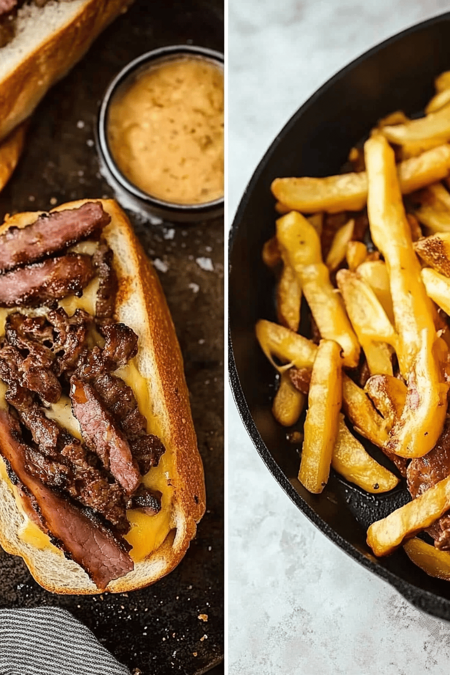 Easy Philly Cheesesteak Recipe Final Dish Presentation