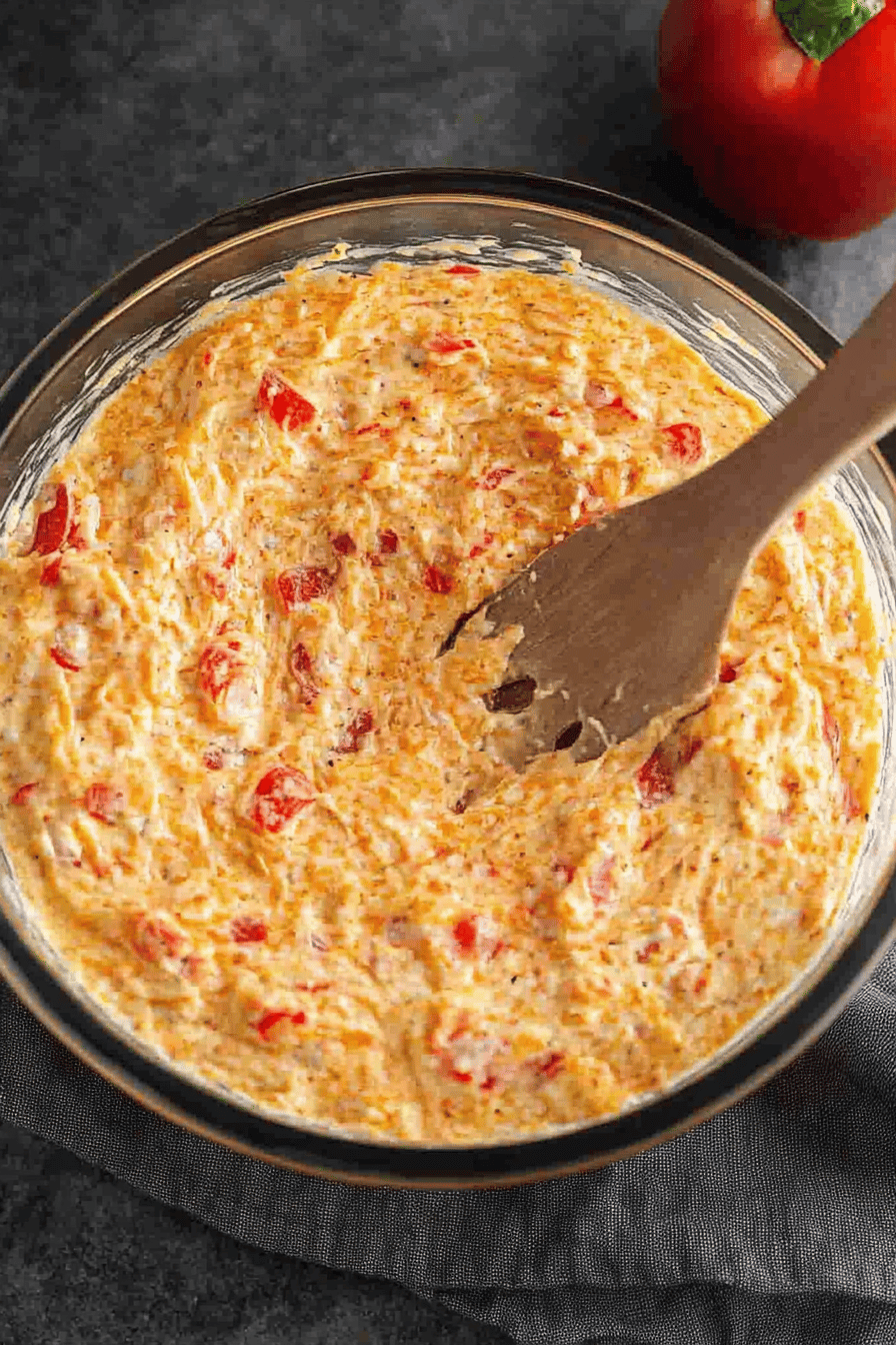 Easy Pimento Cheese Recipe ingredients
