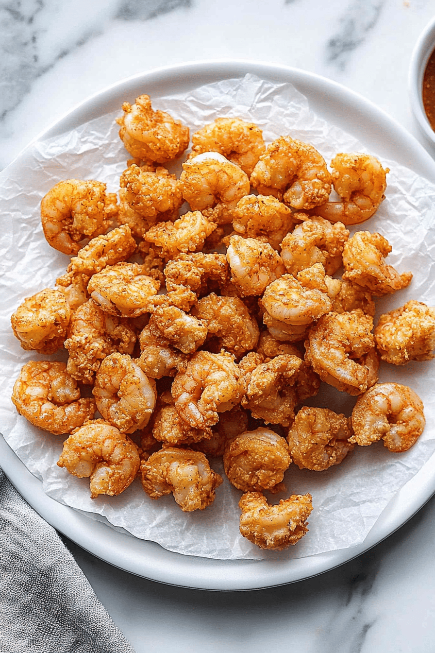 Easy Popcorn Shrimp Recipe ingredients