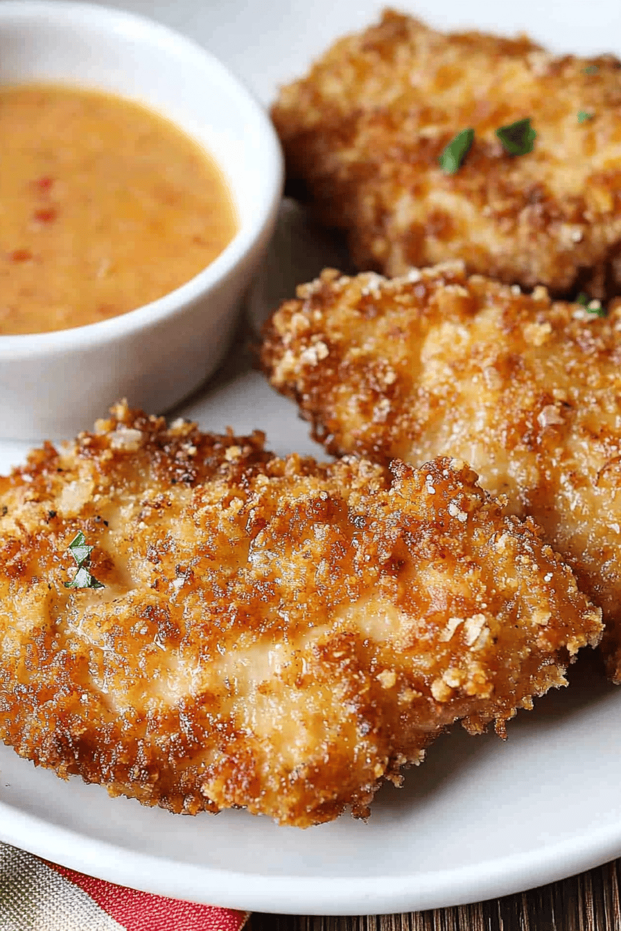 Easy Pork Rind Crusted Chicken Tenders Recipe ingredients