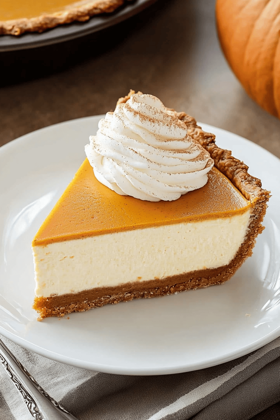 Easy Pumpkin Pie Cheesecake Recipe ingredients