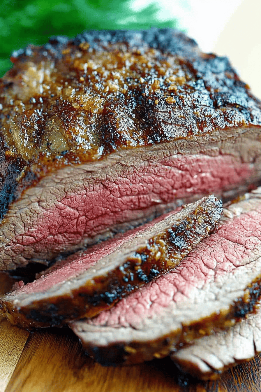 Easy Ribeye Roast Recipe Final Dish Presentation