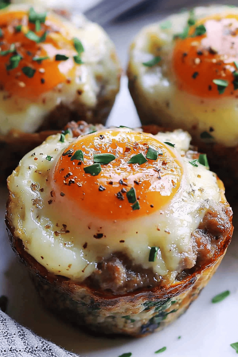 Easy Sausage Egg Muffins Recipe