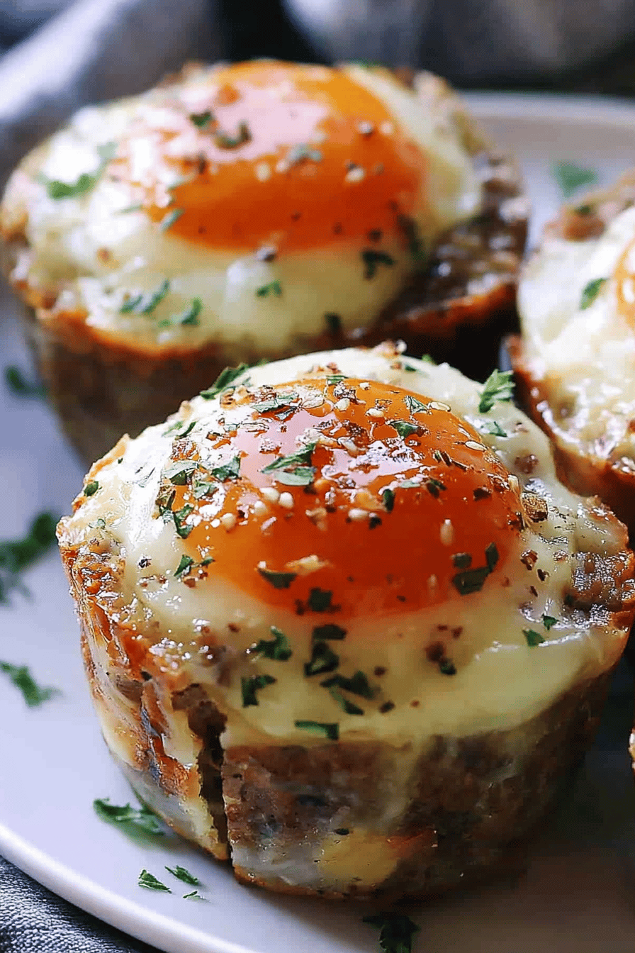 Easy Sausage Egg Muffins Recipe ingredients