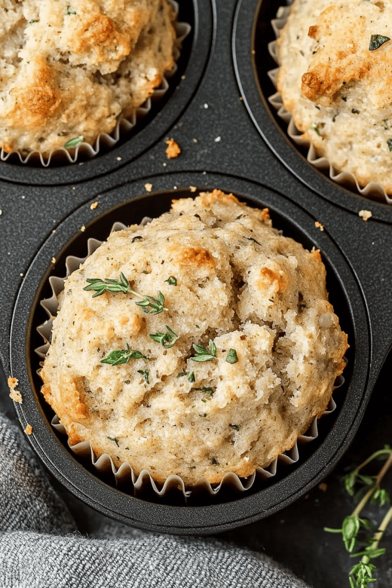 Easy Savory Herb Muffins Recipe