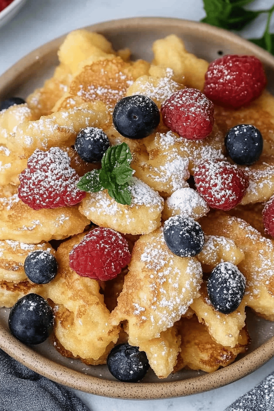 Easy Scrambled Pancakes Recipe Final Dish Presentation