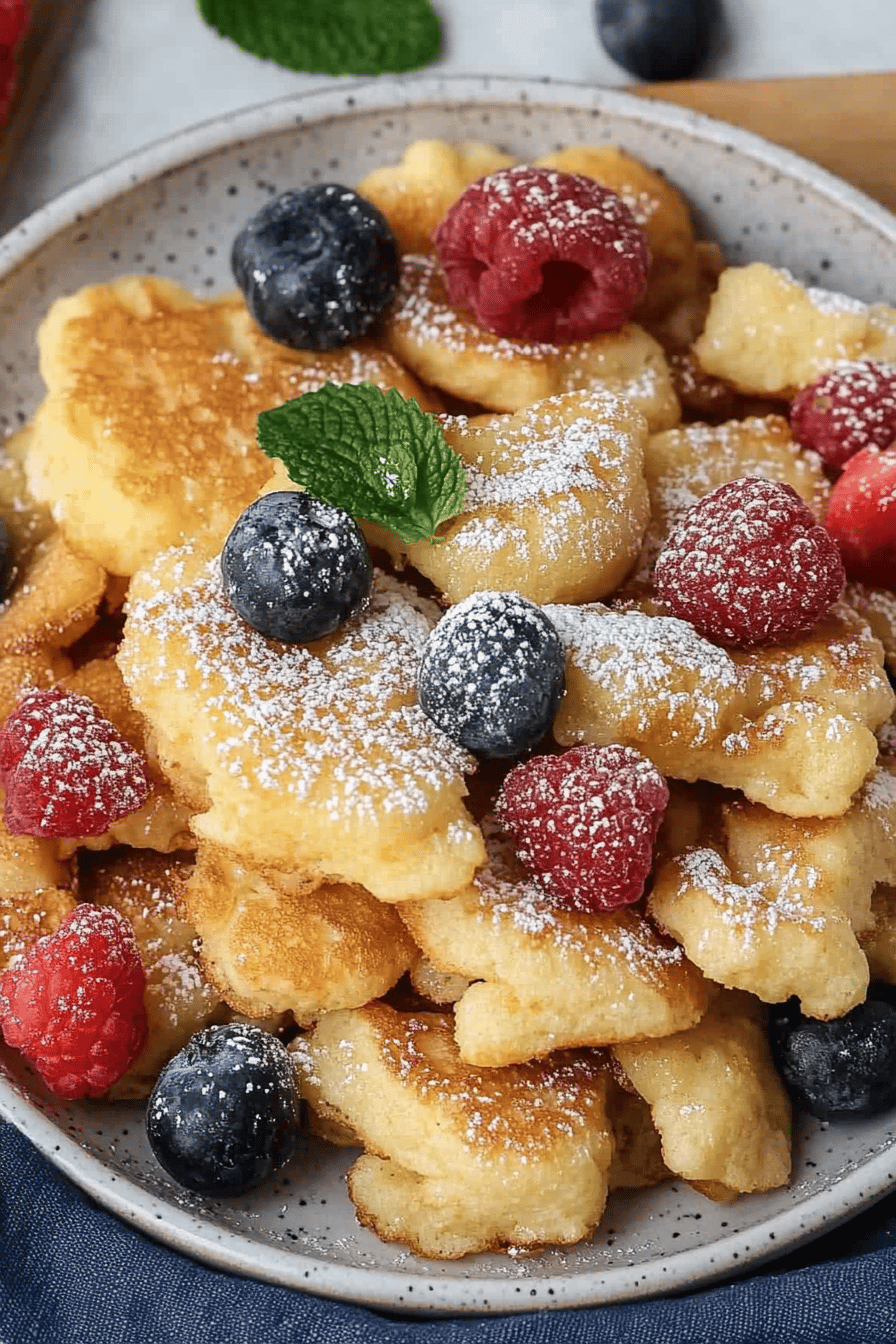 Easy Scrambled Pancakes Recipe Final Dish Presentation
