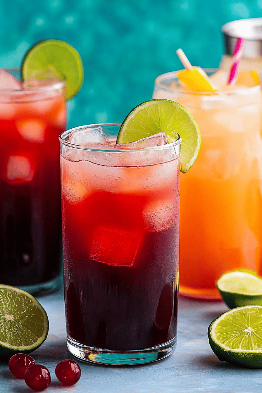 Easy Sea Breeze Cocktail Recipe ingredients