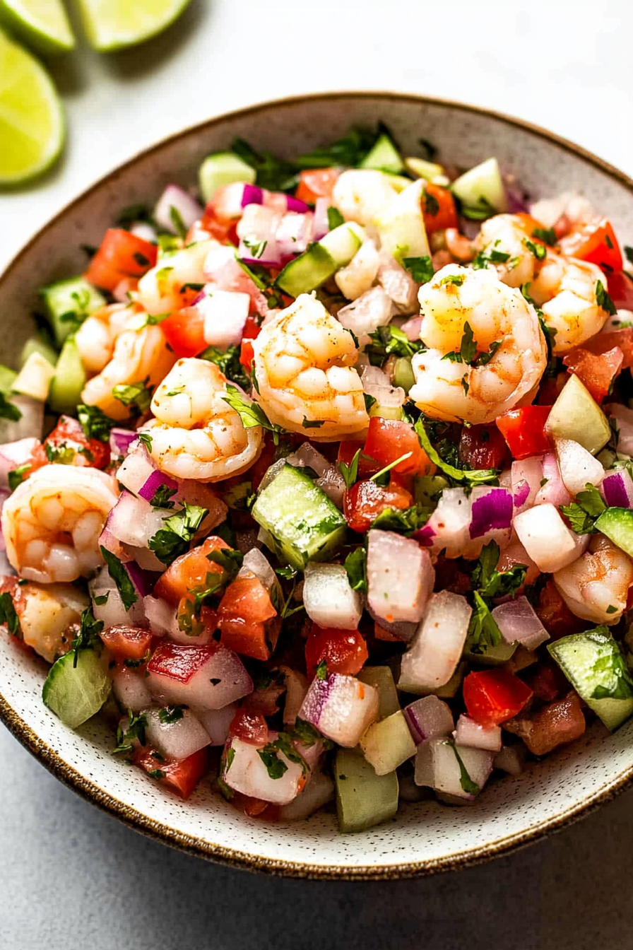 Easy Shrimp Ceviche Recipe