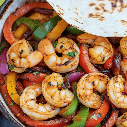 Easy Shrimp Fajitas Recipe